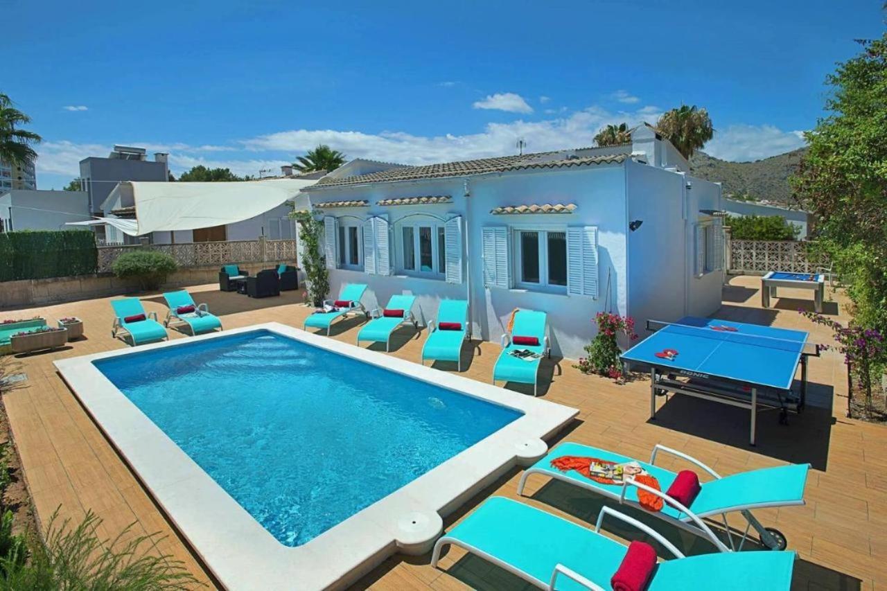 Villa Blau Alcudia  Bagian luar foto